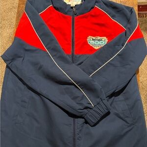 Nascar Red and Blue Windbreaker Jacket